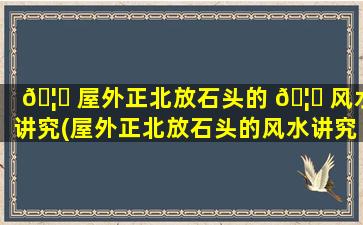 🦁 屋外正北放石头的 🦄 风水讲究(屋外正北放石头的风水讲究有哪些)